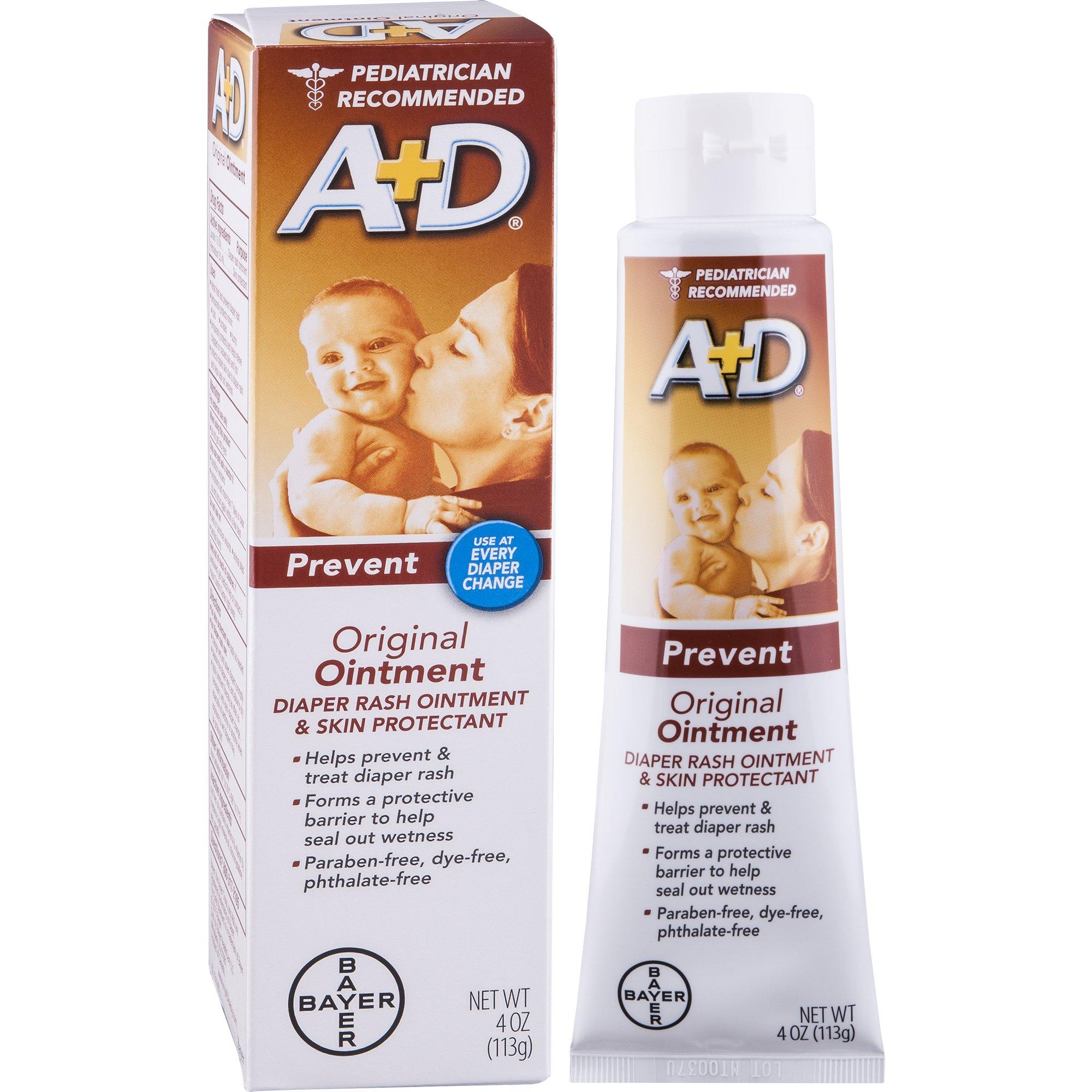 A+D A&D Ointment, 4-Ounce (Pack of 2)