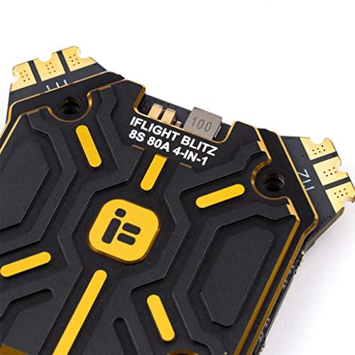 iFlight iFlight E80 PRO BLHELI32 80A 4in1 ESC 2-8S LIPO 35X35mm for RC Multirotor X-CALSS Cinelifter Drones X8 Quadcopter