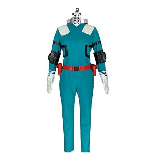 QILONG My Hero Academia Boku no Hero Akademia IMidoriya Izuku Deku Cosplay Costume2715 (Female XXL)