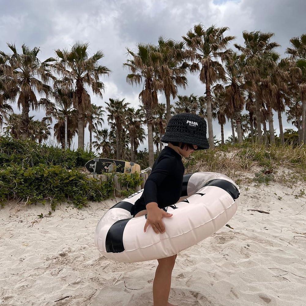 YYNLIN YYNLIN Pool Ring Black and White, 60#