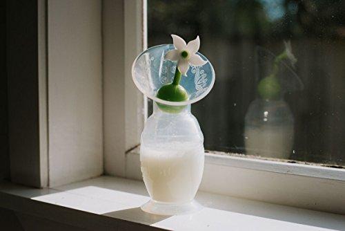 haakaa Haakaa New Silicone Breast Pump 150ML with Suction 100% Food Grade Silicone BPA PVC and Phthalate Free (150ml)
