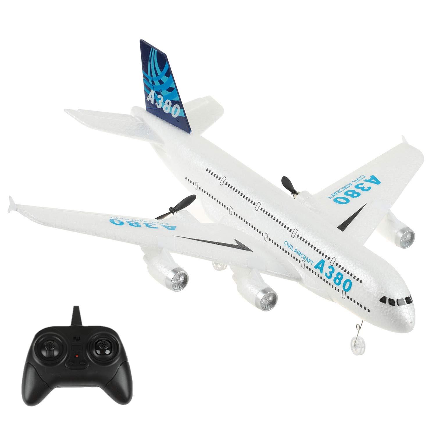 iHobby RC Remote Control Airplane - RC Plane Ready to Fly, 2.4Ghz 2 Channel RC Aircraft Built in 3-Axis Gyroscope, Durable EPP Styrofoam Remote Control Plane for Kids Boys Girls Beginner