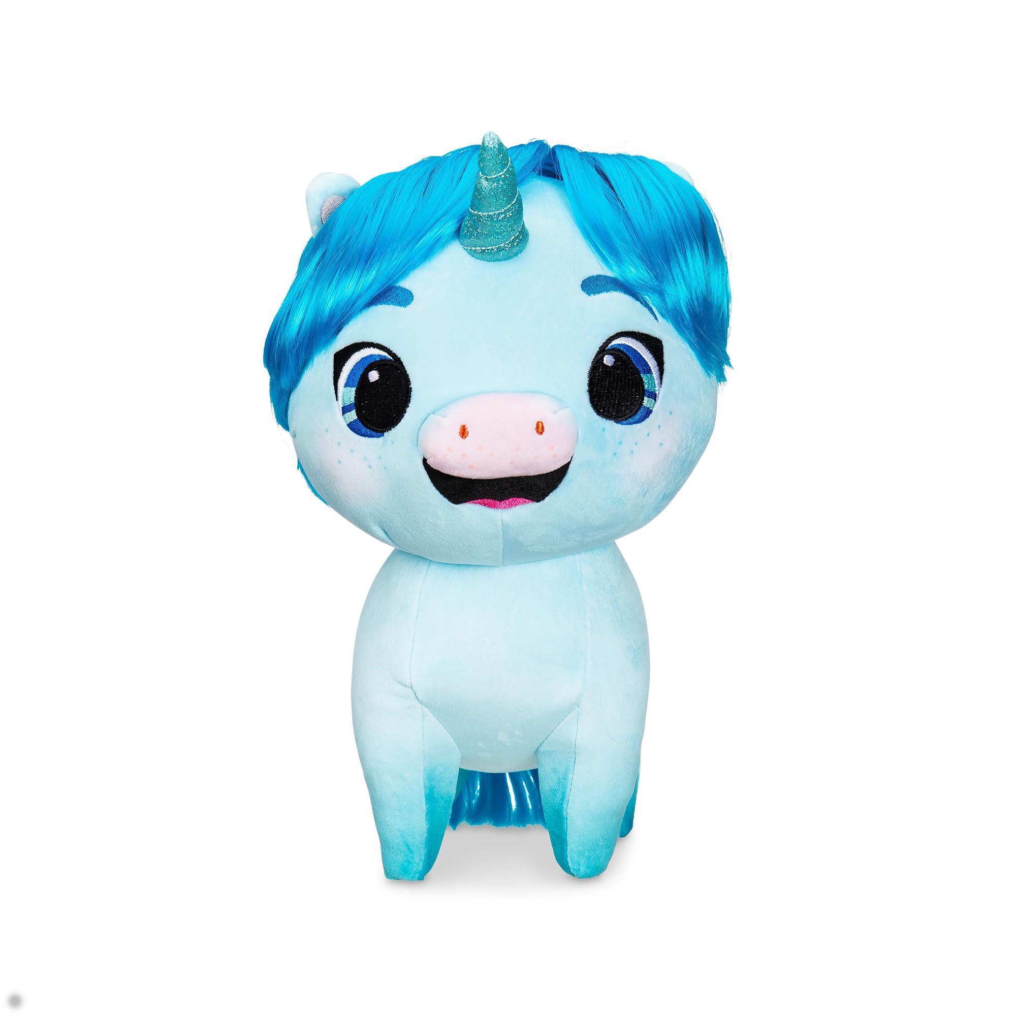 Not Quite Narwhal Not Quite Narwhal Kelp Tuskington 12\" Plushie - Soft Huggable Material - Great Hair Play!