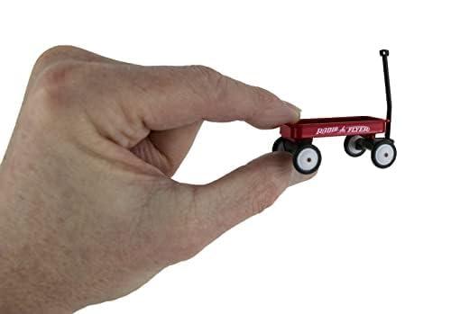 Worlds Smallest World\'s Smallest Radio Flyer Classic Red Wagon