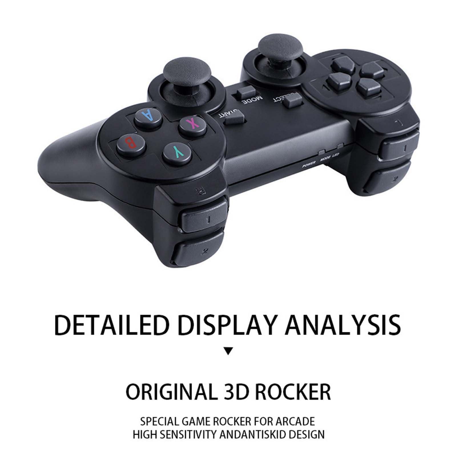 Generic X2 Retro Game Stick 40000, X2 Ultra Game Stick 4k Hd Output 40000 Classical Games, Plug & Play Video Game Consoles with Double Wireless 2.4g Controller, Retro Game Console for Gamers (32G)