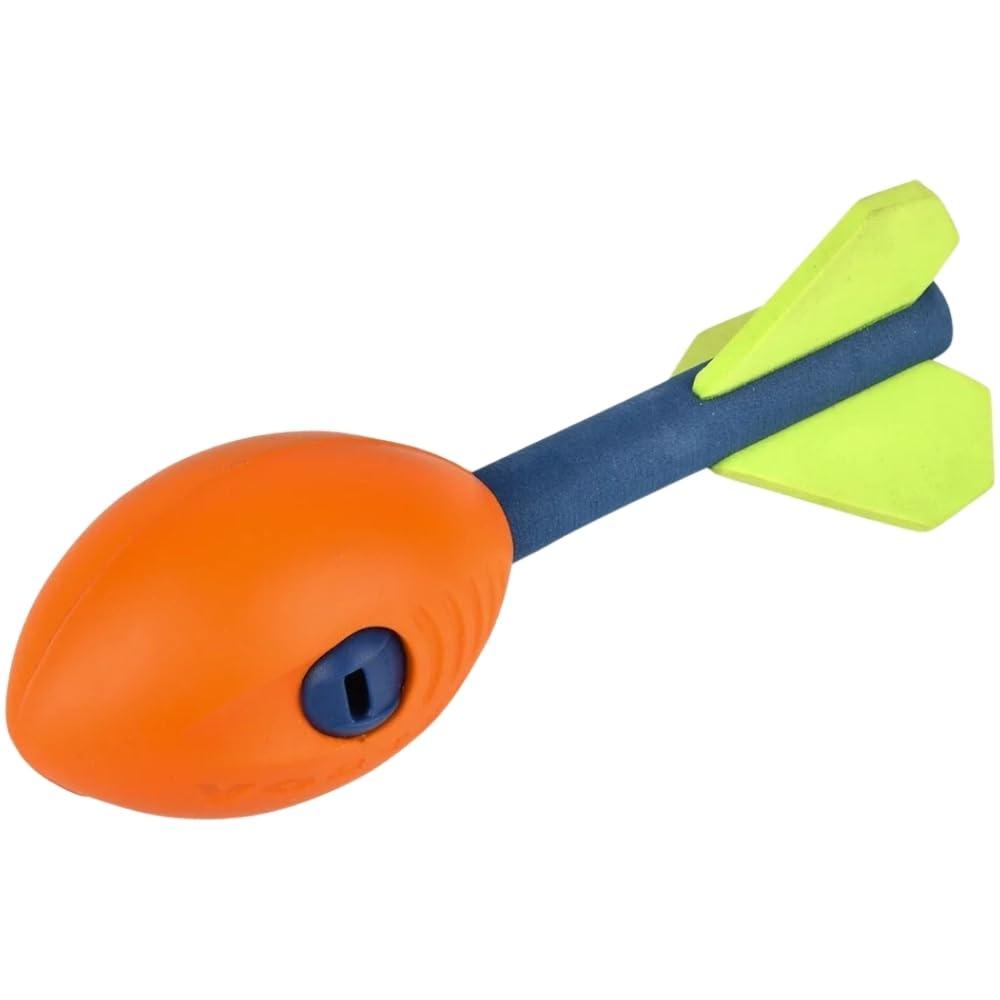 NERF NERF Vortex Mini Aero Howler Foam Football - NERF Soft Mini Vortex Football for Long-Distance Throws - Perfect for Pool + Beach Ball - Kids Aero Howler Whistle Foam Ball