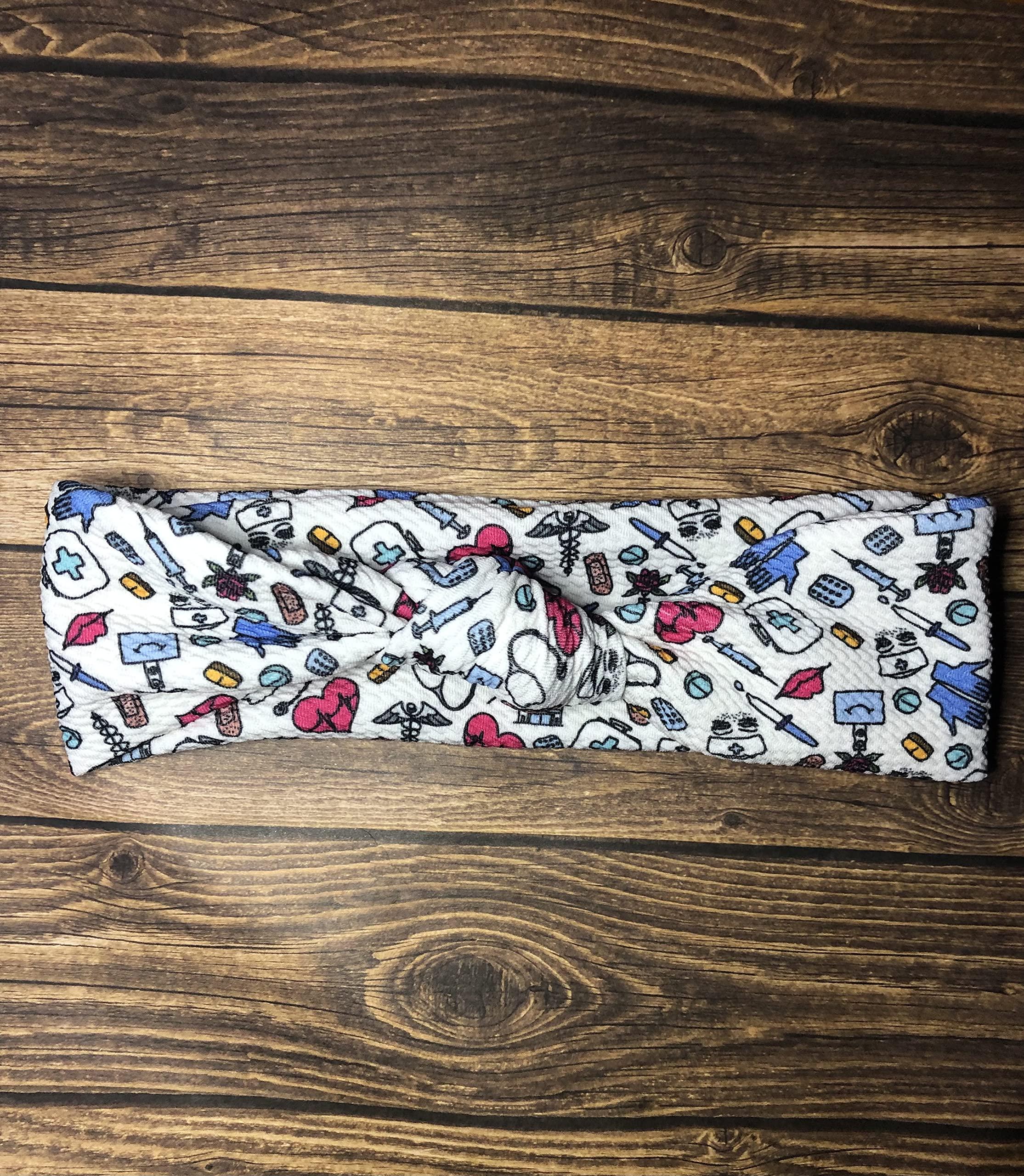 ToysCentral Basics Nursing Headbands for Women, Nurse Headbands with Knot, Knotted Headwrap, Nursing Gifts for New Nurses, Nursing Gifts for Coworkers, Nursing Graduation Gifts