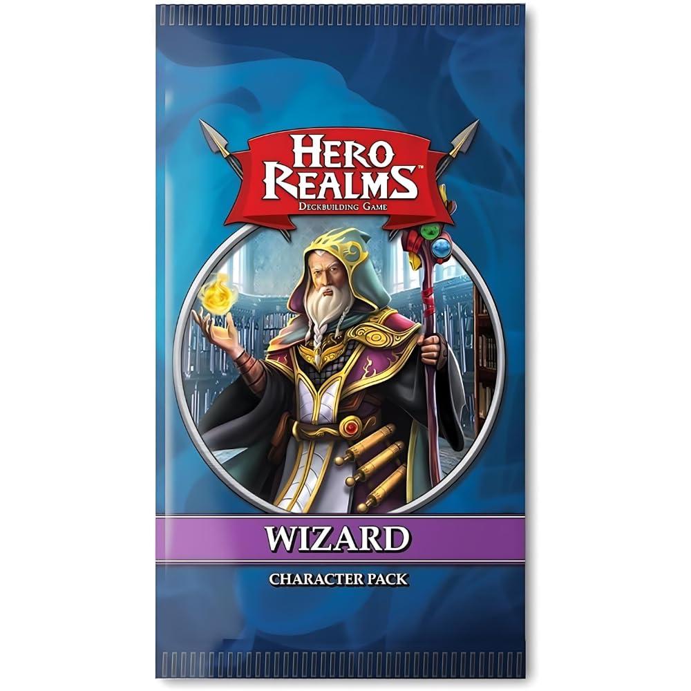 ZCUOO Wise Wizard Games Hero Realms Character Pack Bundle (Cleric, Ranger, Fighter, Thief, Wizard)