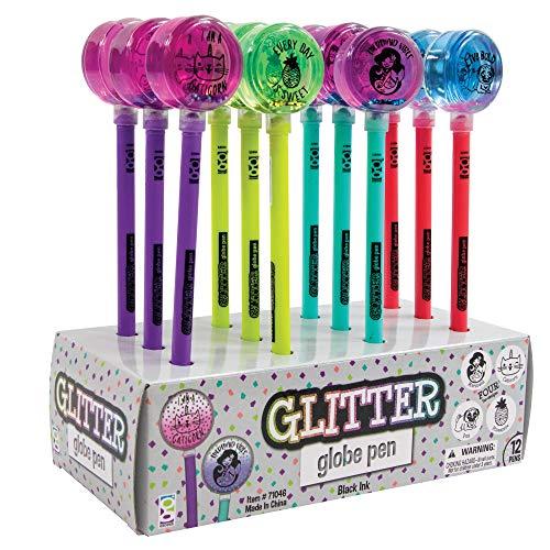 Raymond Geddes & Company, Inc. GLITTER GLOBE PEN 12/DSP