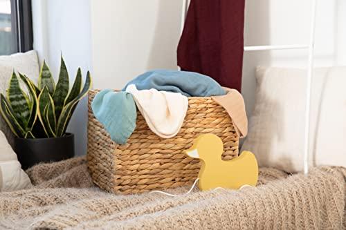 Ninni Co Ninni Co. Baby Swaddle Blanket 100% Viscose Bamboo Muslin Blanket Unisex Swaddle Wrap Soft Baby Blankets for Boys & Girls Breathable & Skin Friendly Newborn Blanket 47 x 47 inches (Maroon)