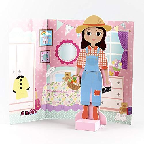 Floss & Rock Floss & Rock Magnetic Dress Up Character - Sofia