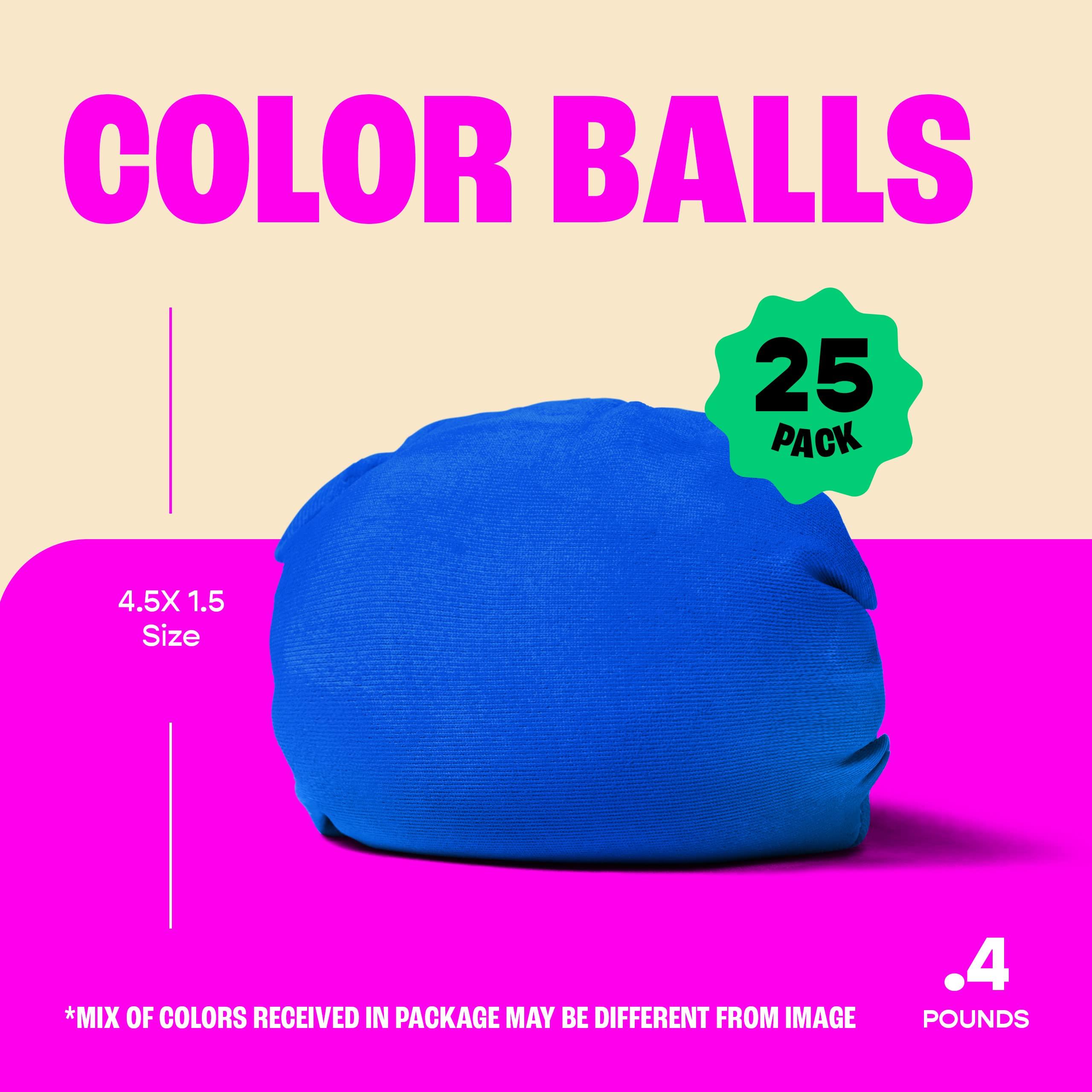 Chameleon Colors Chameleon Colors Original Color Powder Balls - Prefilled & Refillable - Non-Toxic - Great for Color War, Birthday Party, Bachelor Games & Fun Run- 25 Pack - 10 Vibrant Colors - For 20-25 People