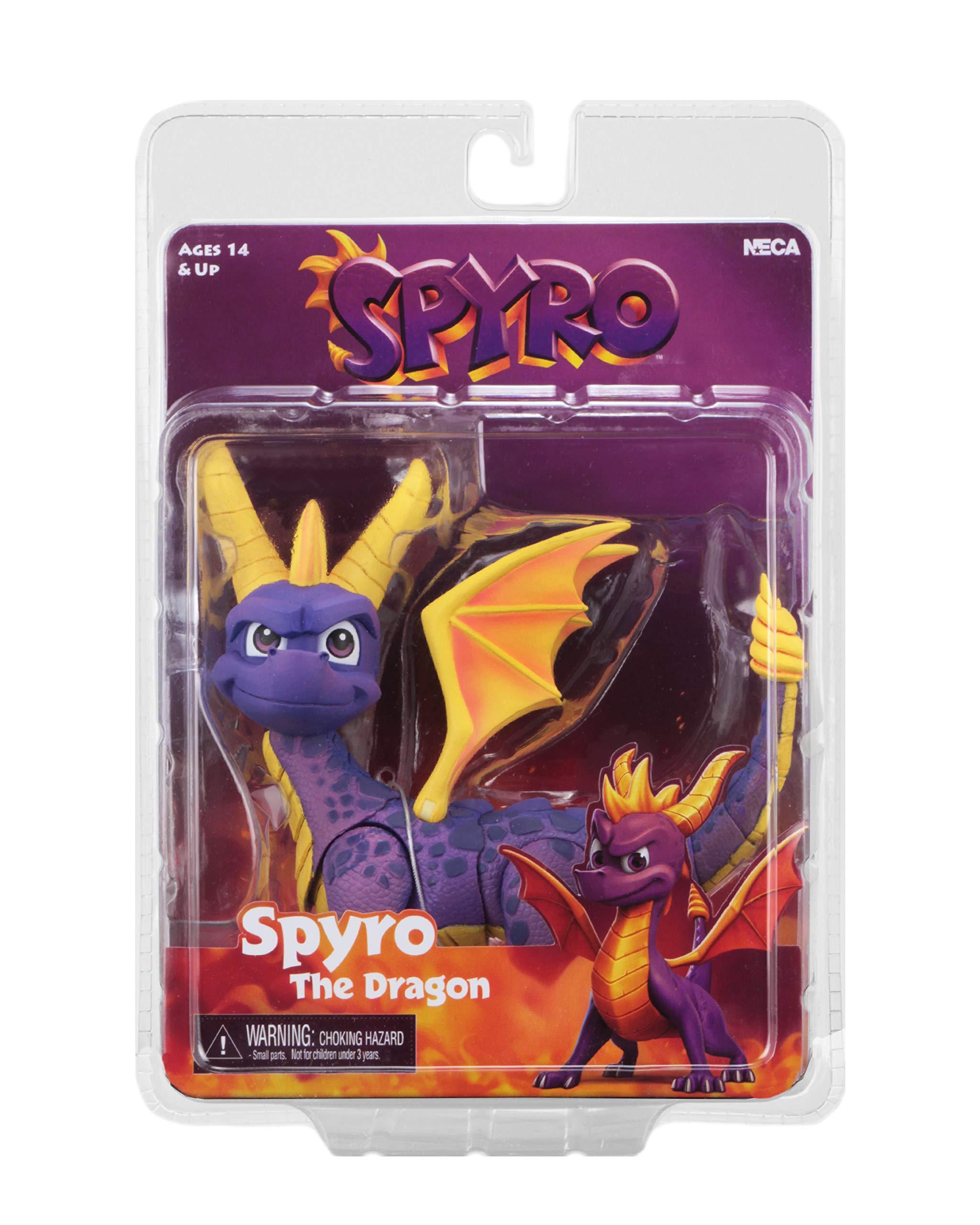NECA NECA- Spyro The Dragon - 7" Scale Action Figure - Spyro