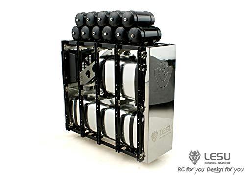 TOUCAN RC HOBBY Lesu Heavy Equipment Metal Shelf for Tmy Scan Rc 1/14 Tractors Truck