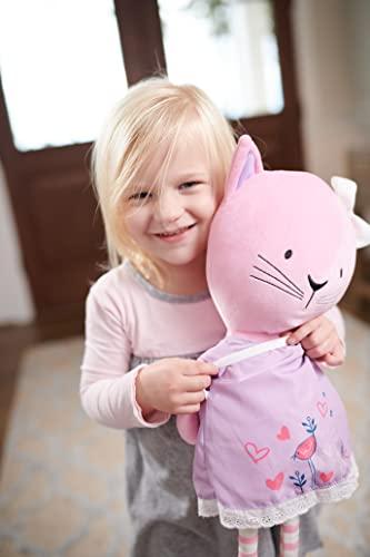 GooseWaddle GooseWaddle Luxury Soft Tripp Baby Plush Doll, Ultra Comfort Soothing Material for Infant and Toddlers, Slim Legs and Easy Grab Ears for Safe Play, Machine Washable 100% Polyester (Fox)