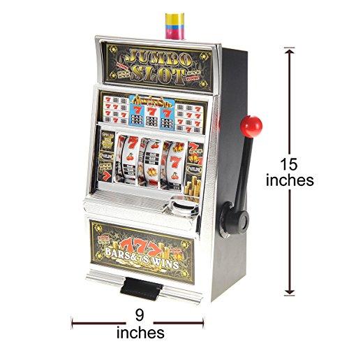 SHOP.R Lucky Sevens Jumbo Slot Machine Bank Replica