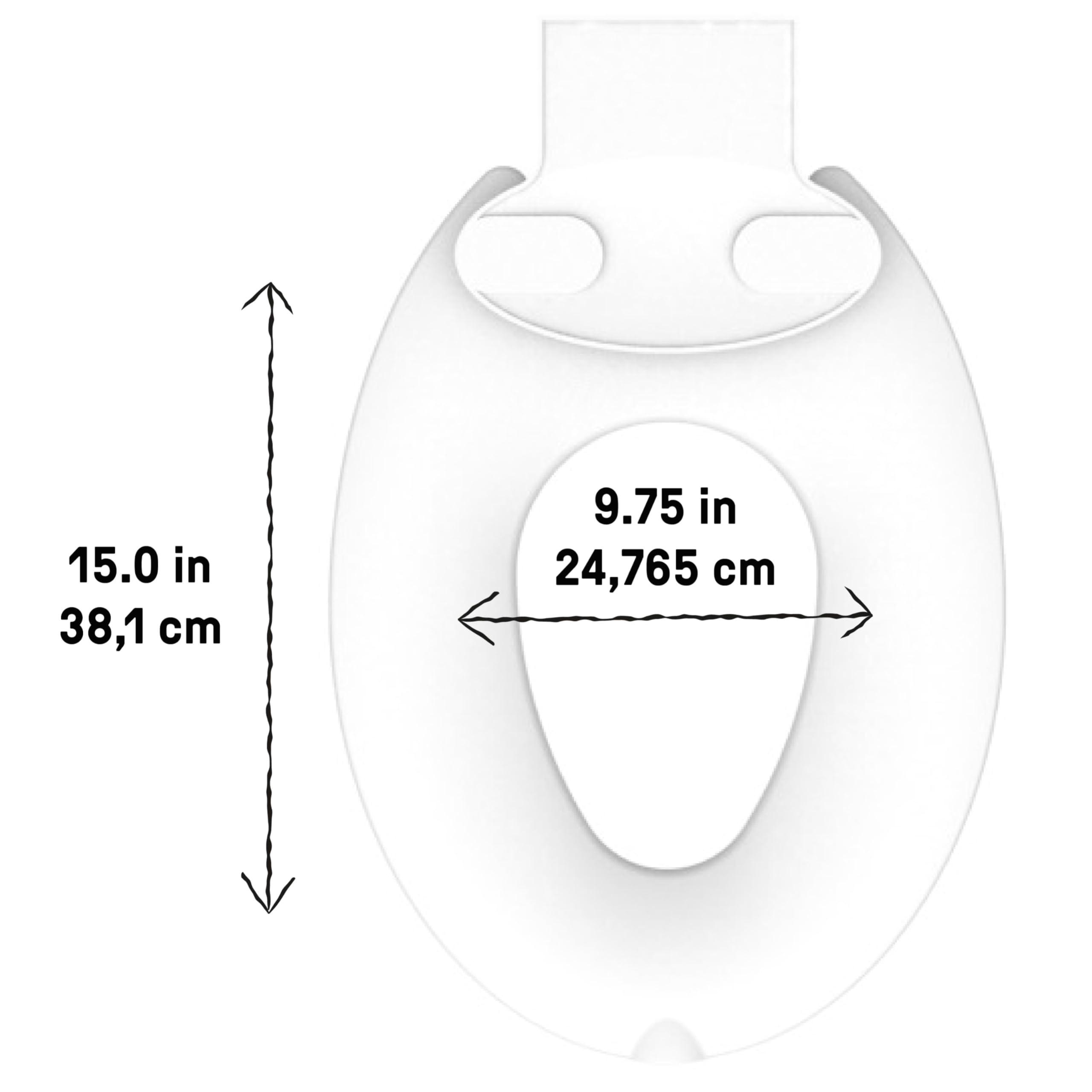 Ingenuity Ingenuity: ity by Ingenuity Flip & Sit Potty Seat (White) Easy to Set Up & Remove Potty Training Seat That Attaches to Adult Toilet Seat