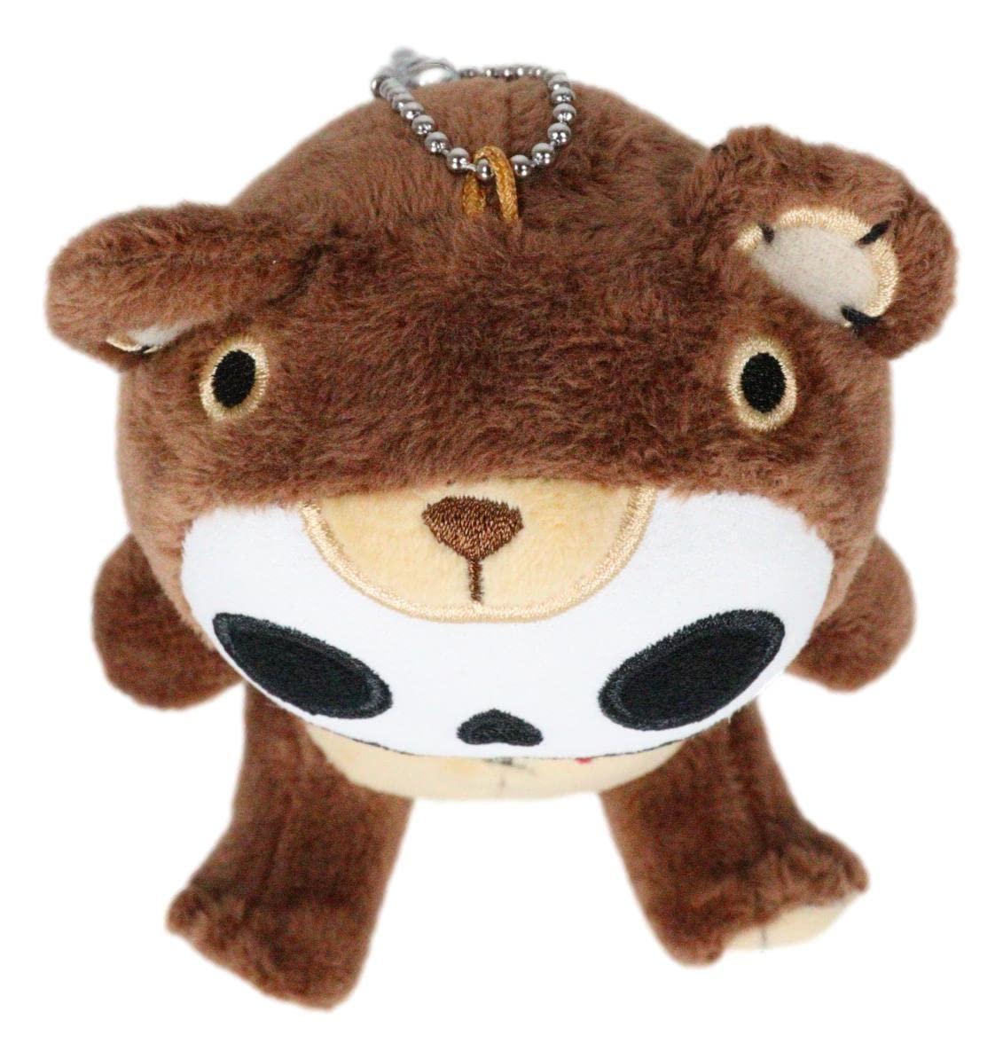 Ebros Gift Ebros Gift Small Furry Bones Skeleton Honey Bear with Red Ribbon Soft Figurine Stuffed Collectible Forest Bears Skeletons Skulls Halloween Macabre Accent