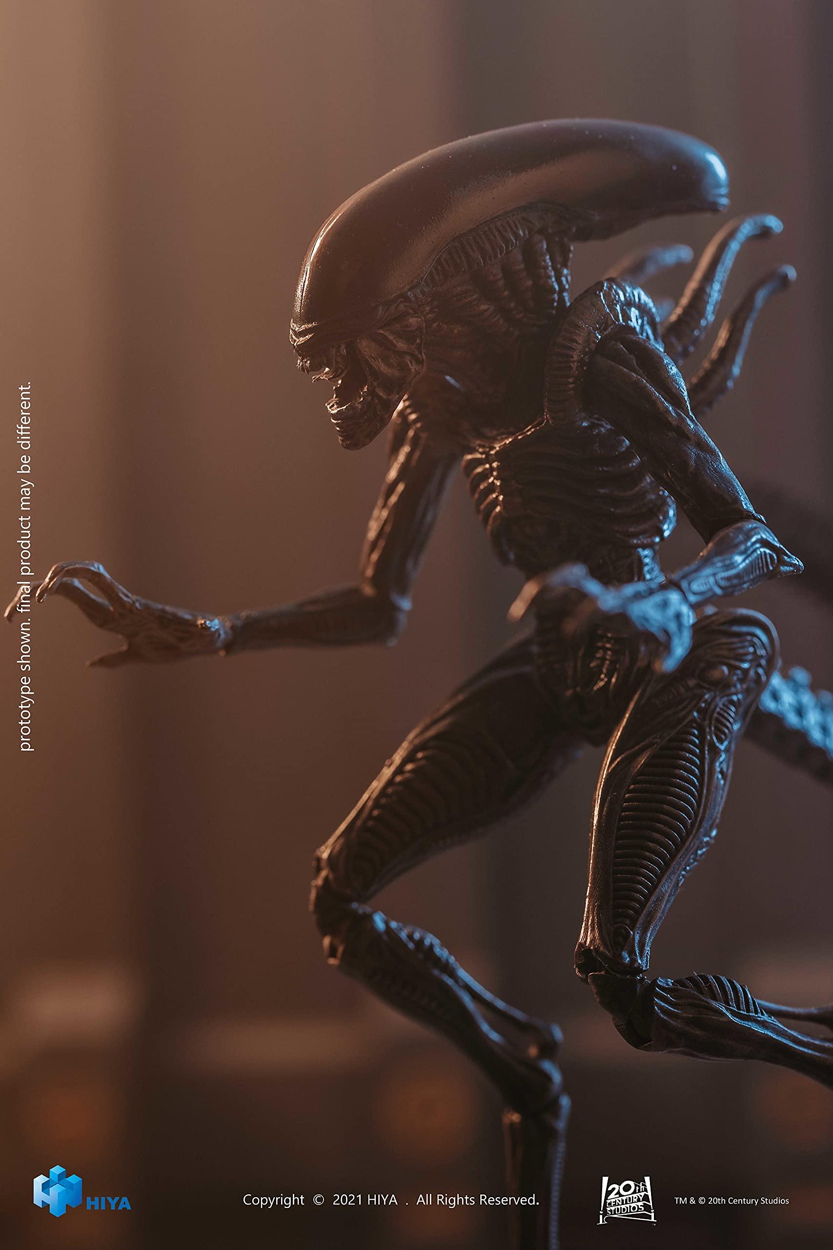 Hiya Toys Hiya Toys Alien: Resurrection Lead Alien Warrior 1:18 Scale Action Figure, Multicolor