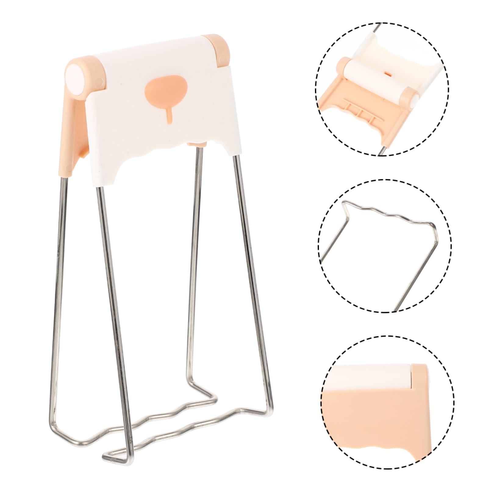 Zerodeko Zerodeko Plate Tongs Hot Pot Gripper Plate Rack Oven Rack Puller Sink Strainer Clamp Plate Gripper Pan Gripper Tongs Pan Dish Gripper Racks Fryer Thermal Bowl Pot Lifter White