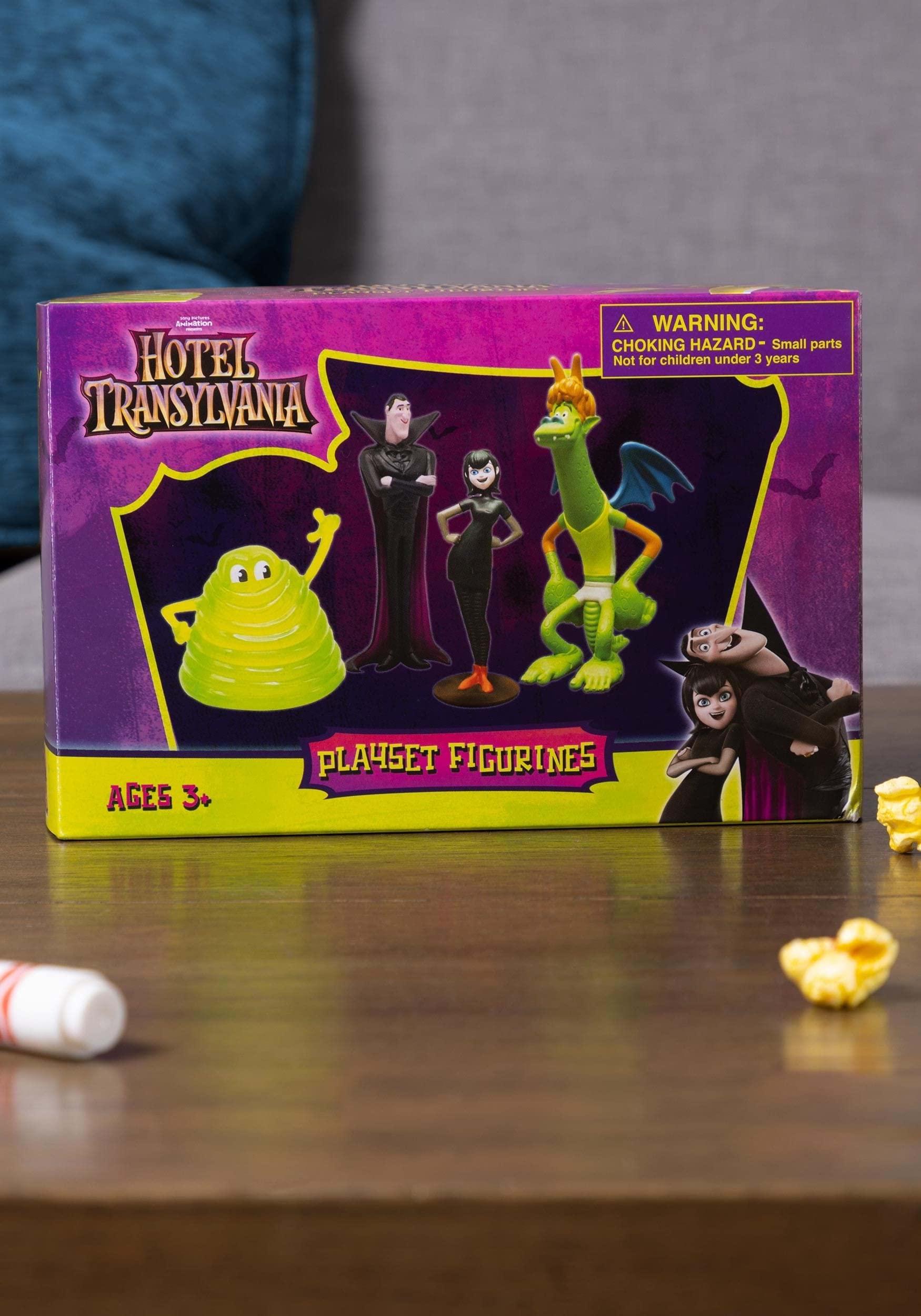 FUN.COM FUN.COM 4 Pack Hotel Transylvania Figurines, Officially Licensed Hotel Transylvania Toys