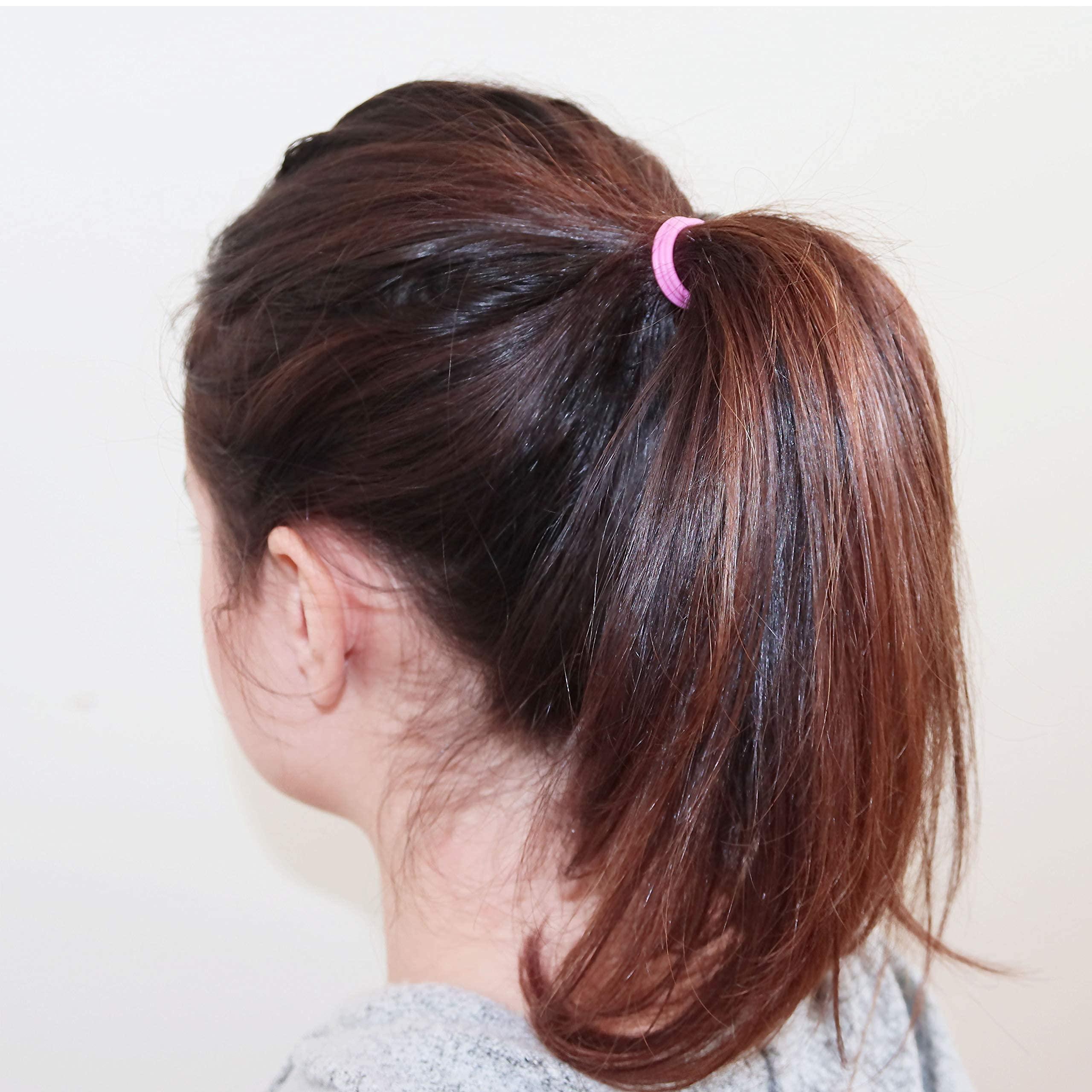 FROG SAC 72 PCS Silicone Jelly Bracelets for Teen Girls, Rubber Bands for Women Hair in 6 Colors, Women's Bracelet and Hair Ties, Neon Party Favors for Teens, 80s and 90s Jewelry Accessories