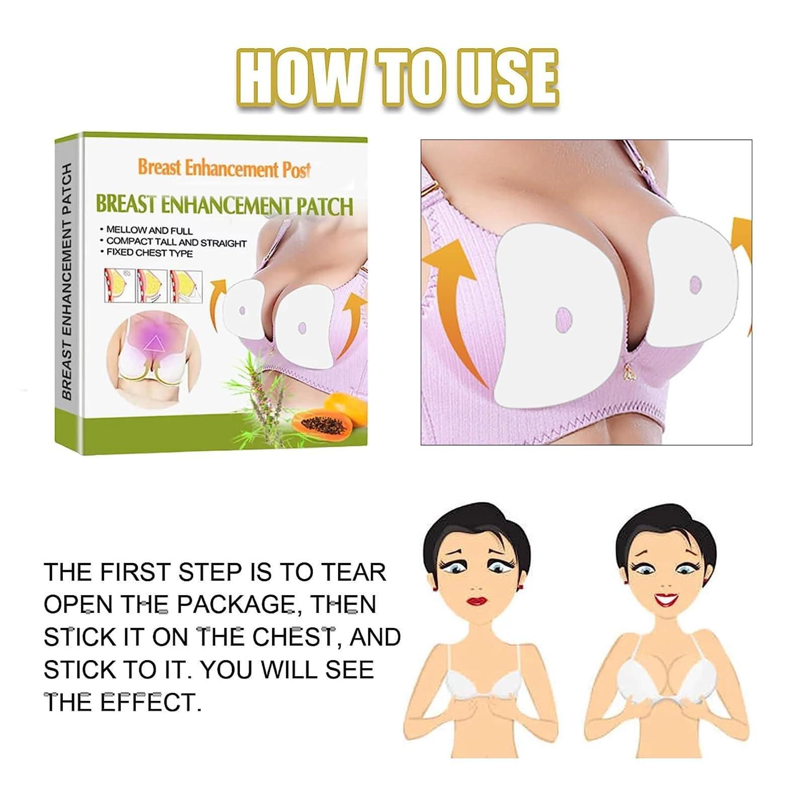 JYUHA JYUHA Ginger Bust Enhancement Patch, Breast Enhancement Upright Lifter Enlarger Patch, Natural Ginger Breast Enhancement Patch, Breast Enhancement Stickers