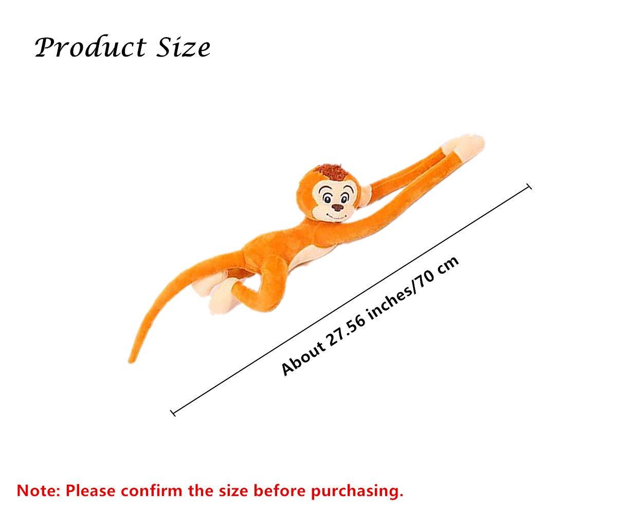 zhidiloveyou zhidiloveyou Hanging Stuffed Animals of Monkey for Kids and Adults (27inches)