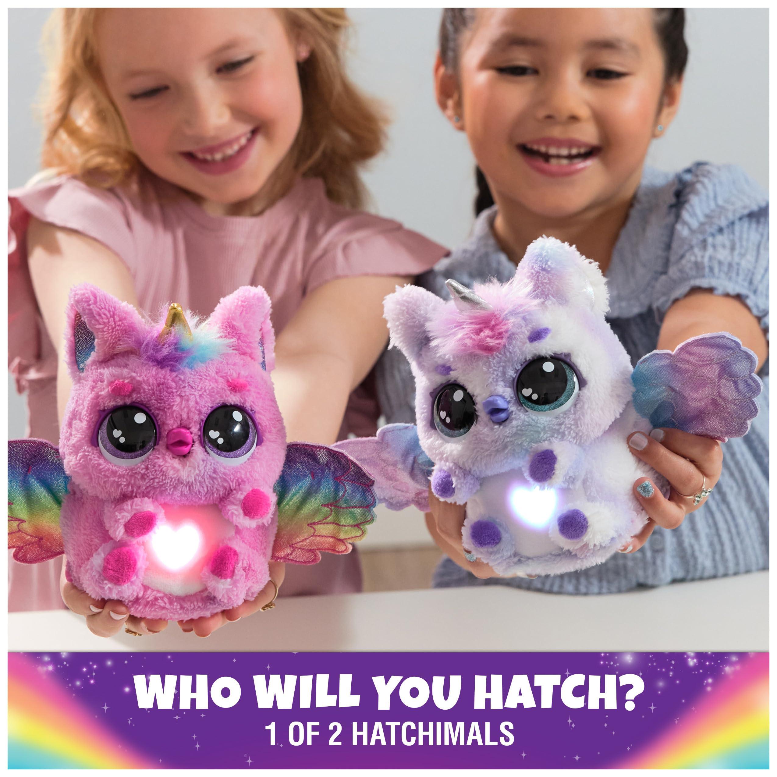 Hatchimals Hatchimals Alive, Mystery Hatch Pufficorn, Surprise Interactive Toy & Egg with Mist, Lights & Sounds (Styles May Vary), Kids Toys for Girls & Boys