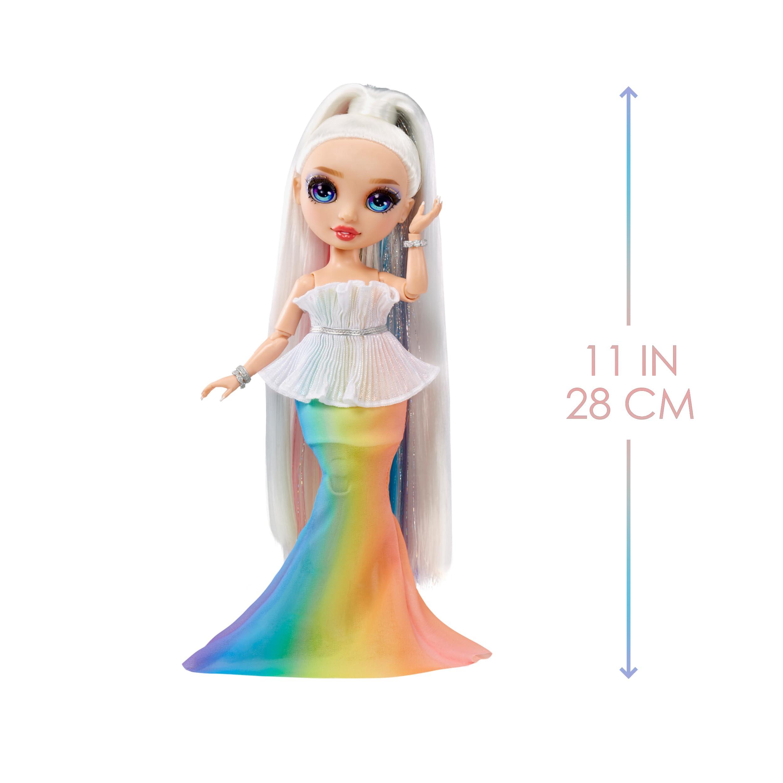 Rainbow High Rainbow High Fantastic Fashion Amaya Raine Rainbow 11 Fashion Doll and Playset with 2 Complete Doll Outfits, and Fashion Play Accessories, Great Gift for Kids 4-12 Years Old