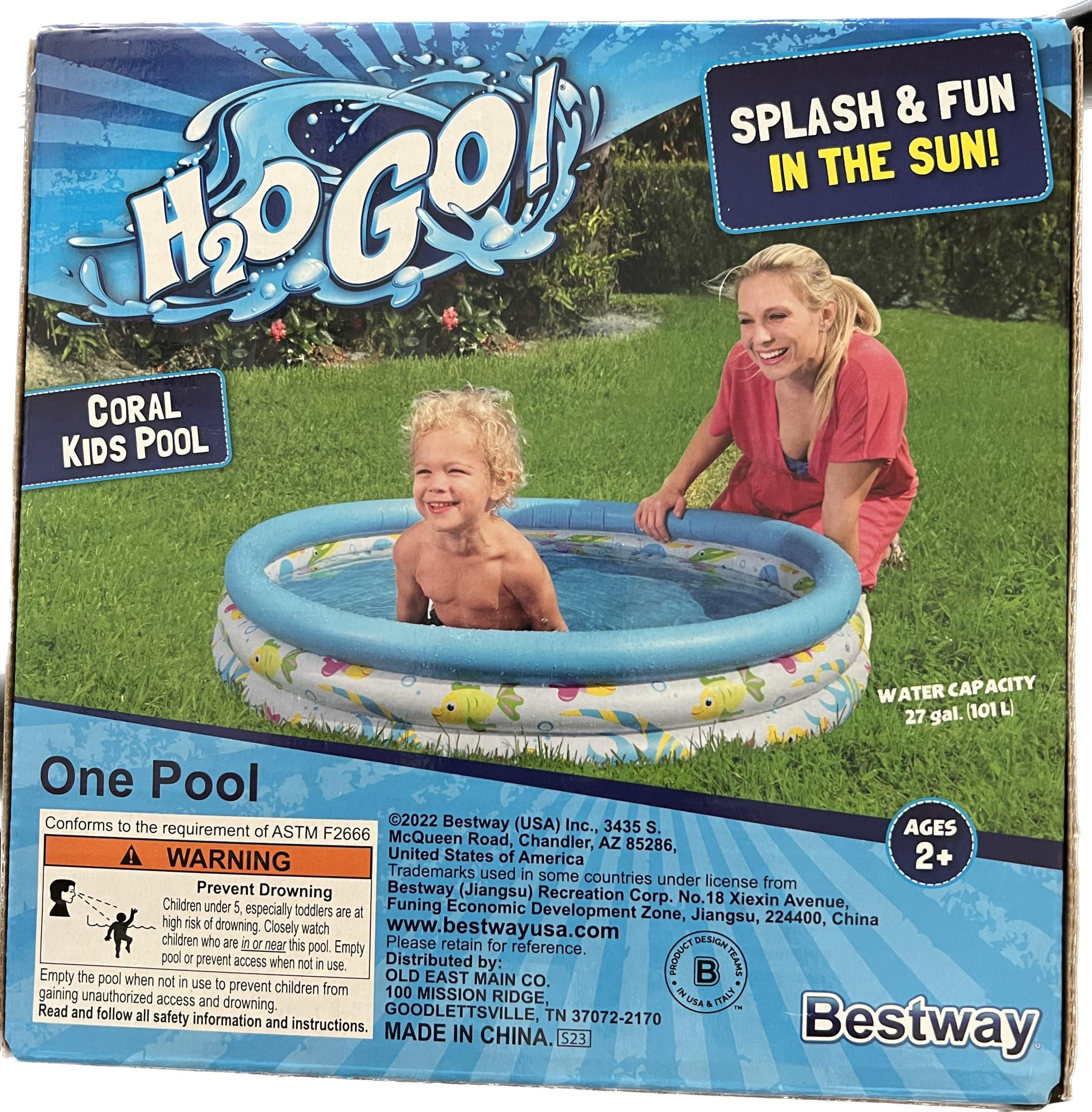 H2O GO H2OGO Coral Kids Pool