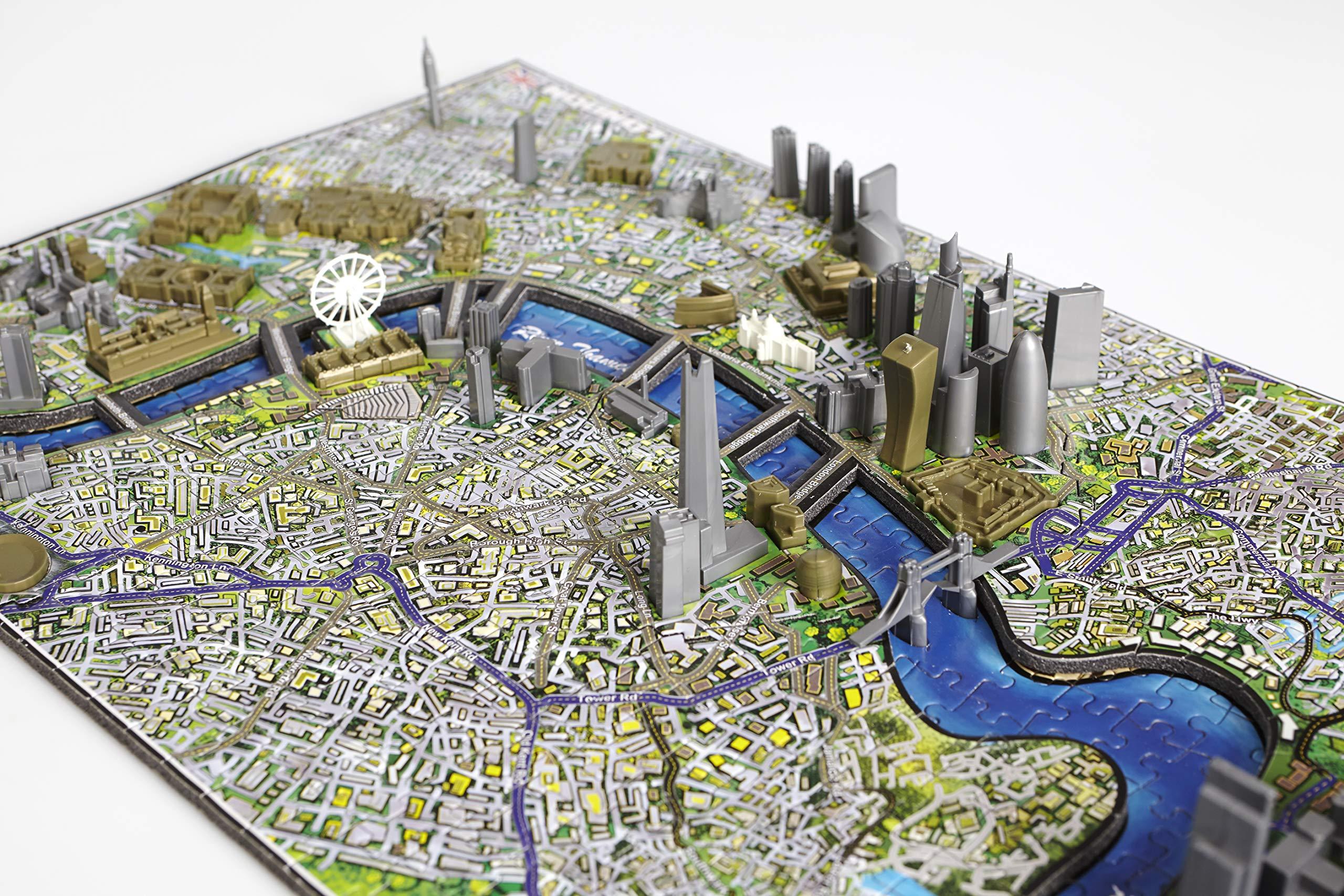 4D Cityscape 4D Cityscape London England Puzzle