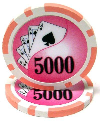 Poker Supplies 50 Yin Yang 13.5gm Clay Poker Chips - Choose!