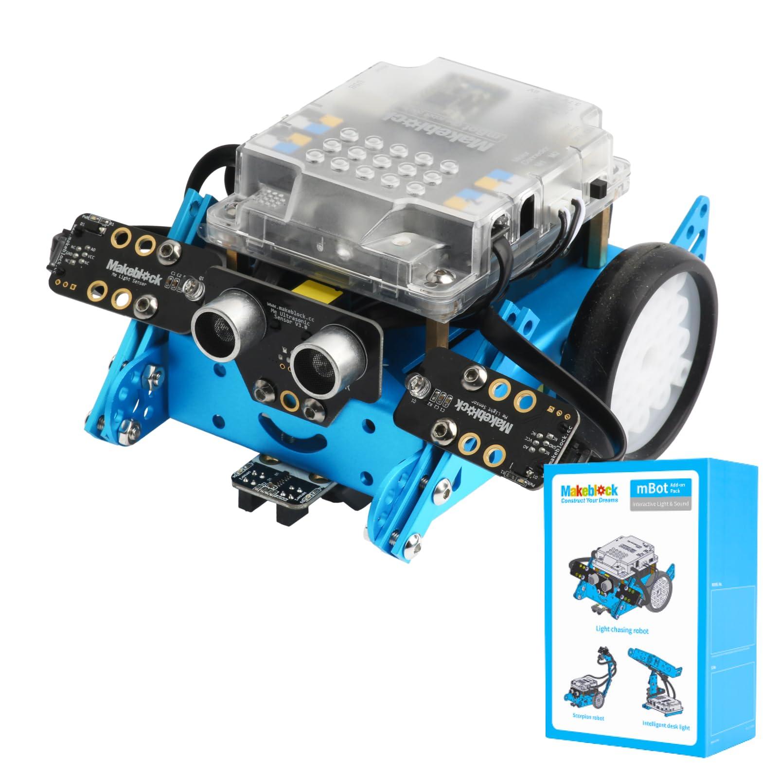Makeblock Makeblock mBot Robot Kit + Interactive Light & Sound Add-on Pack