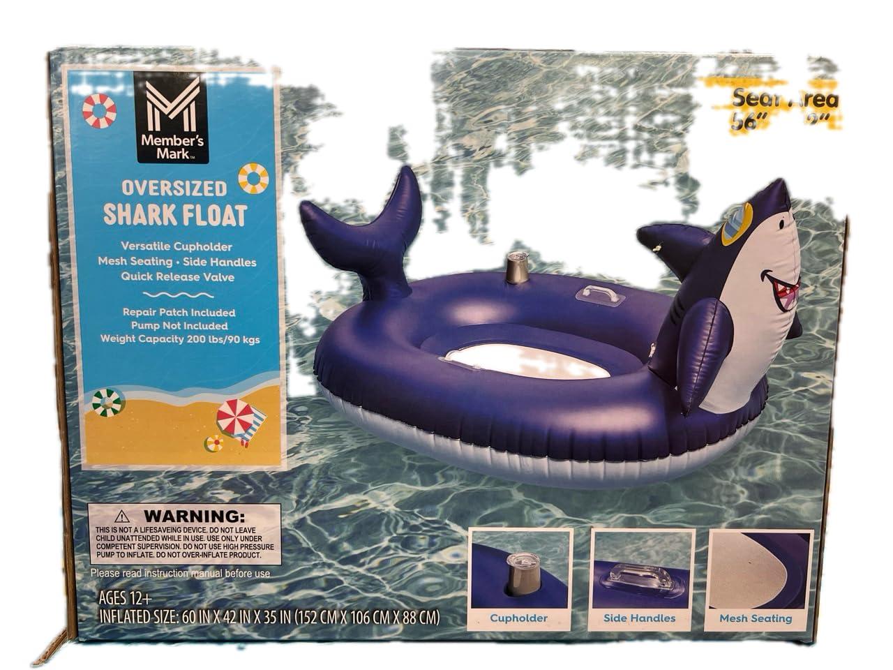 MEMBERS MARK Member\'s Mark Novelty Inflatable Float Tube (Assorted Styles), Large