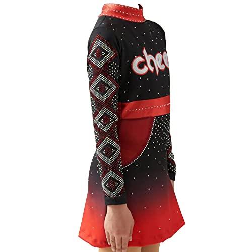 LIUHUO LIUHUO Cheerleading Uniforms Skinny Gradient Competition Girls Professional Stage Custom