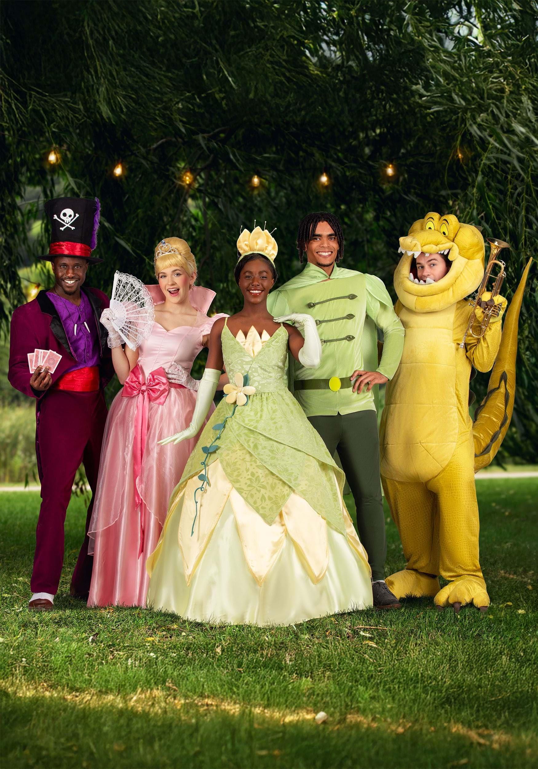 Fun Costumes Disney Boys Dr. Facilier Costume - The Princess and the Frog Shadow Man Outfit for Kids with Hat, Necklace, Vest, and More Small