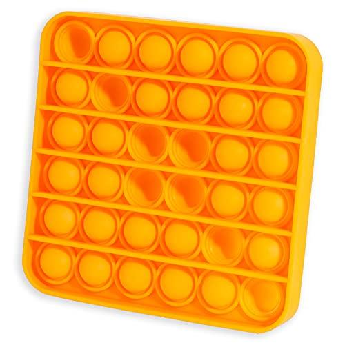 Stages Sensory Builder: Push Pop Bubble Fidget Sensory Toy for Anxiety, Autism, ADD and ADHU, popit Special Needs Stress Reliever: Popit Set of 4 (Round, Square, Octagon and Heart)