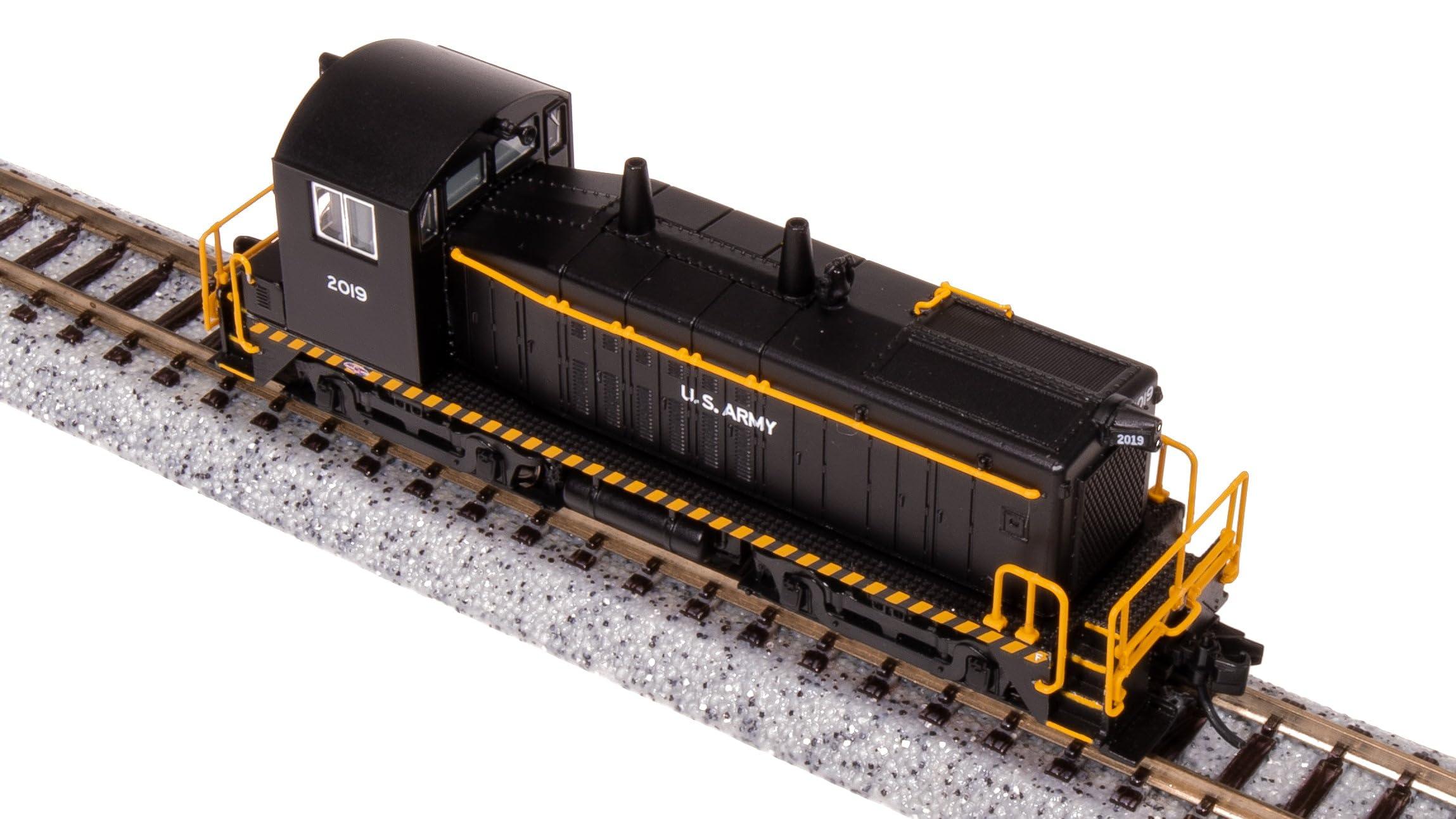 Broadway Limited Imports Broadway Limited 7527 EMD SW8, USAX 2034, Black w/US Army, Paragon4 Sound/DC/DCC, N (NP)