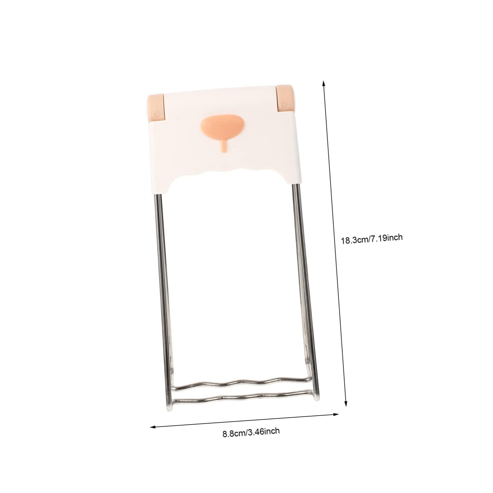 Zerodeko Zerodeko Plate Tongs Hot Pot Gripper Plate Rack Oven Rack Puller Sink Strainer Clamp Plate Gripper Pan Gripper Tongs Pan Dish Gripper Racks Fryer Thermal Bowl Pot Lifter White