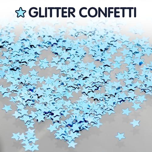 Polita Polita Pool Float, Pool Floats Kids Summer Glitter Pool Tube with Confetti,Tube Pool Toys Beach Party, Transparent Inflatable Floating Tubes for Adults and Kids (Multicolor+Silver+Blue)