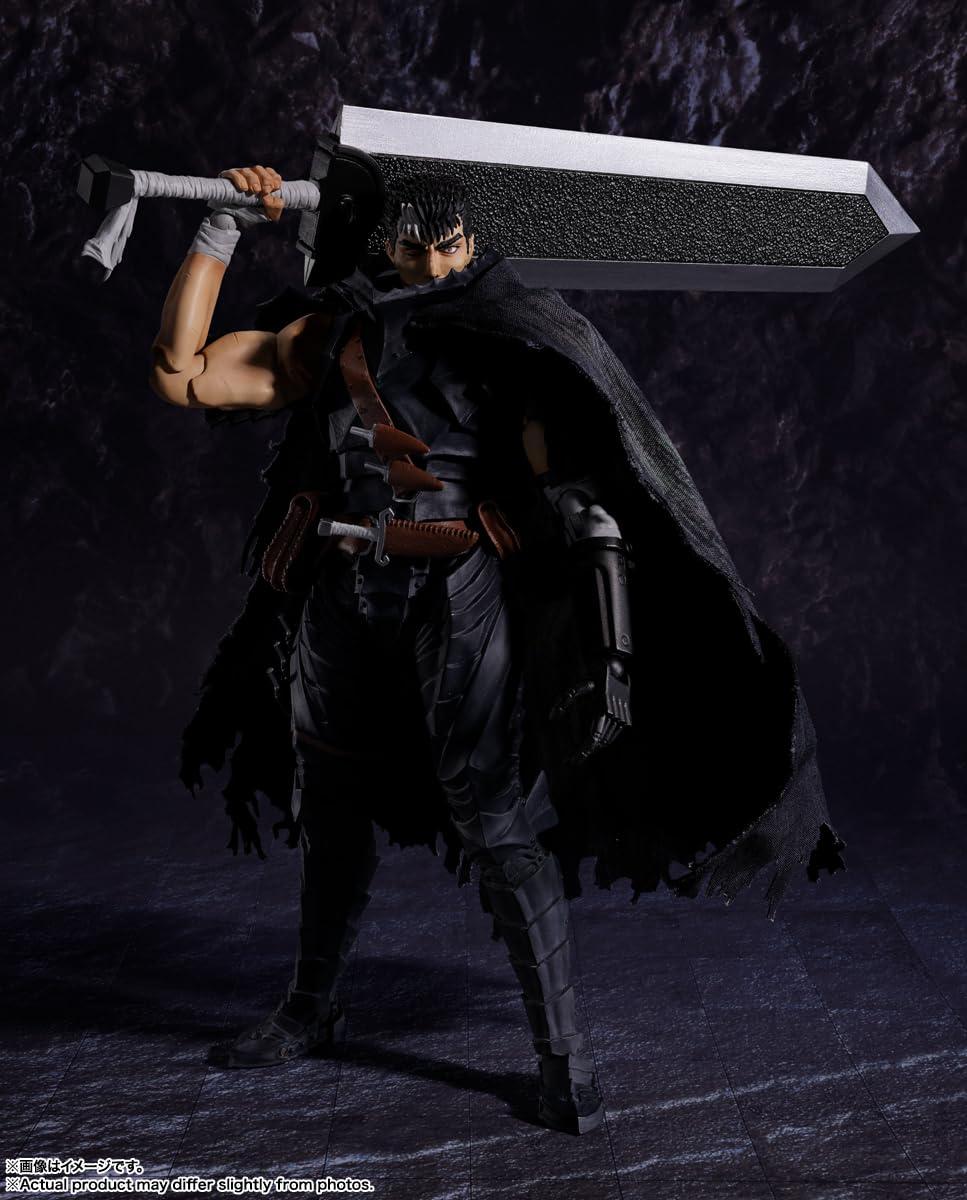 TAMASHII NATIONS TAMASHII NATIONS - Berserk - Guts (Berserker Armor), Bandai Spirits S.H.Figuarts Action Figure