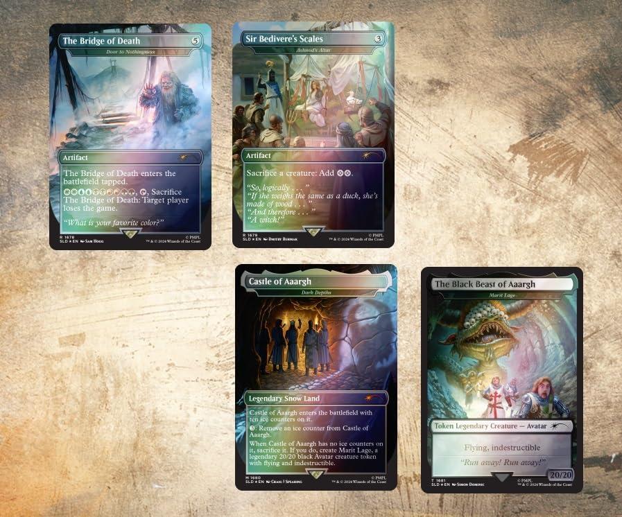 MTG Decks & More MTG Secret Lair: Secret LAIR X Monty Python and The HOLY Grail: VOL. 2 (Foil Edition)