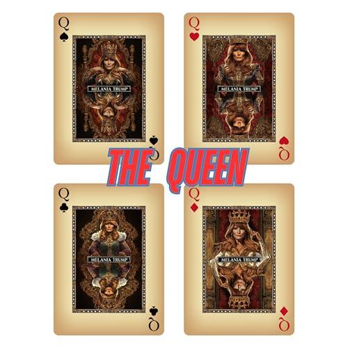 ASVP Shop ASVP Shop Trump Playing Cards - Family & Allies - Premium Collectors Deck Featuring Donald Trump, Melania, Ivanka, Elon Musk, J.D. Vance & The Jokers Biden & Kamala Harris - Perfect for Poker Nights