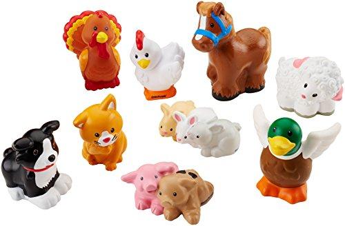 Fisher-Price Fisher-Price Little People Farm Animal Friends with Baby Bunnies & Piglets