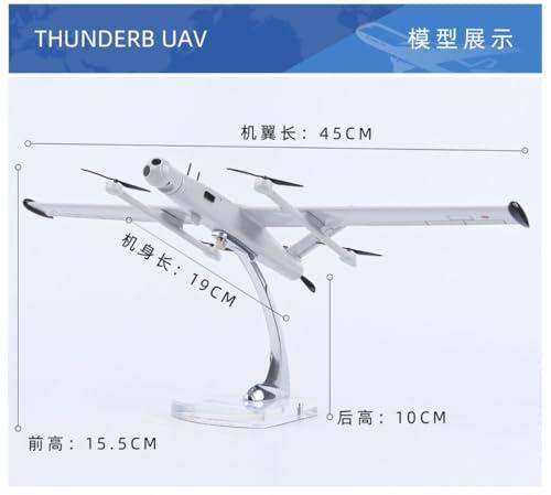 ZHANGJU ZHANGJU for Simulated Static ThunderB-UAV Drone Model Collection Gift Commemorative Ornaments