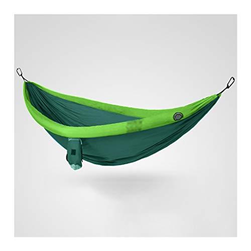 zxb-shop zxb-shop Swings Double Inflatable Outdoor Hammock Swing Anti-Rollover Wild Camping Hammock Indoor and Outdoor Hanging Chair Swing 106.5x55.1 Inches Swing Outside Toys (Color : A)