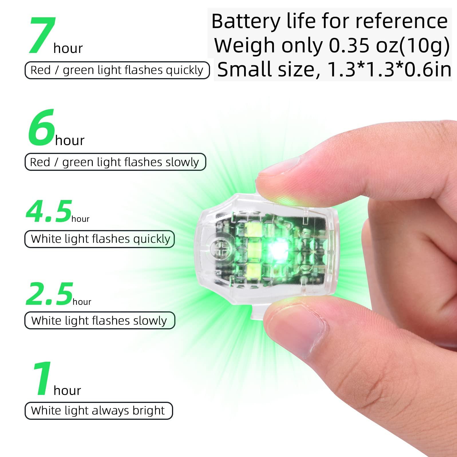 HeiyRC HeiyRC Mini 3 Pro Drone Strobe Light for DJI Air 3S 2S Mini 4K Avata 2 Neo Mini 4 Pro Mavic Mini 2 SE Mavic 3 Classic Accessory,Night Flight FAA Anti Collision Rechargable Led Lamp