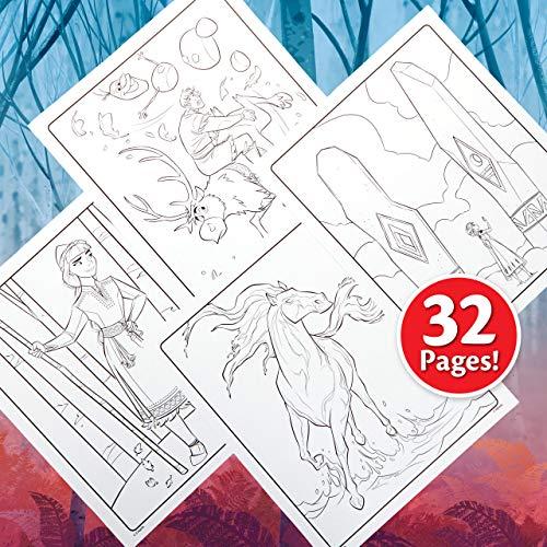 Crayola Crayola Frozen 2 Coloring Pages & Sticker Book, Gift for Kids, Ages 3, 4, 5, 6