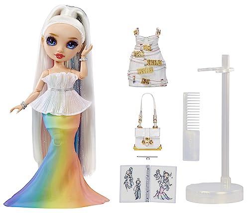Rainbow High Rainbow High Fantastic Fashion Amaya Raine Rainbow 11 Fashion Doll and Playset with 2 Complete Doll Outfits, and Fashion Play Accessories, Great Gift for Kids 4-12 Years Old